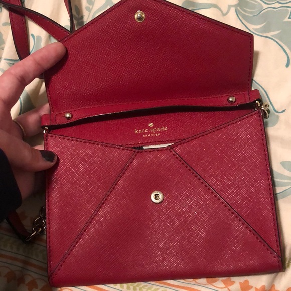 Kate Spade Red Crossbody - Picture 4 of 5